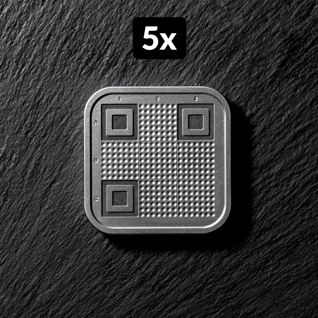 Pack of 5: ColdQR 21x21